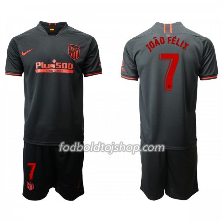 Atlético Madrid JOAO FELIX 7 Børn Udebane Fodboldsæt 2019-20 S/S (+ Korte bukser)